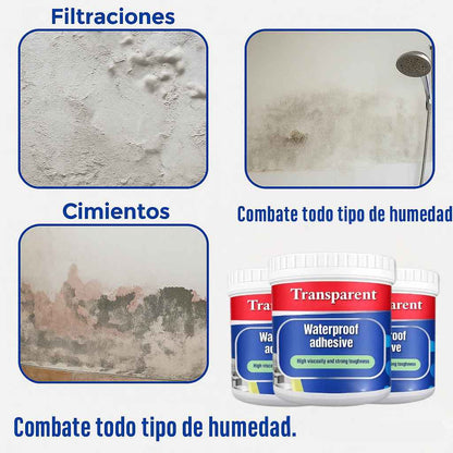 Sellador Impermeable 3x1 | ¡Repara filtraciones facilmente! +3 brocha de regalo